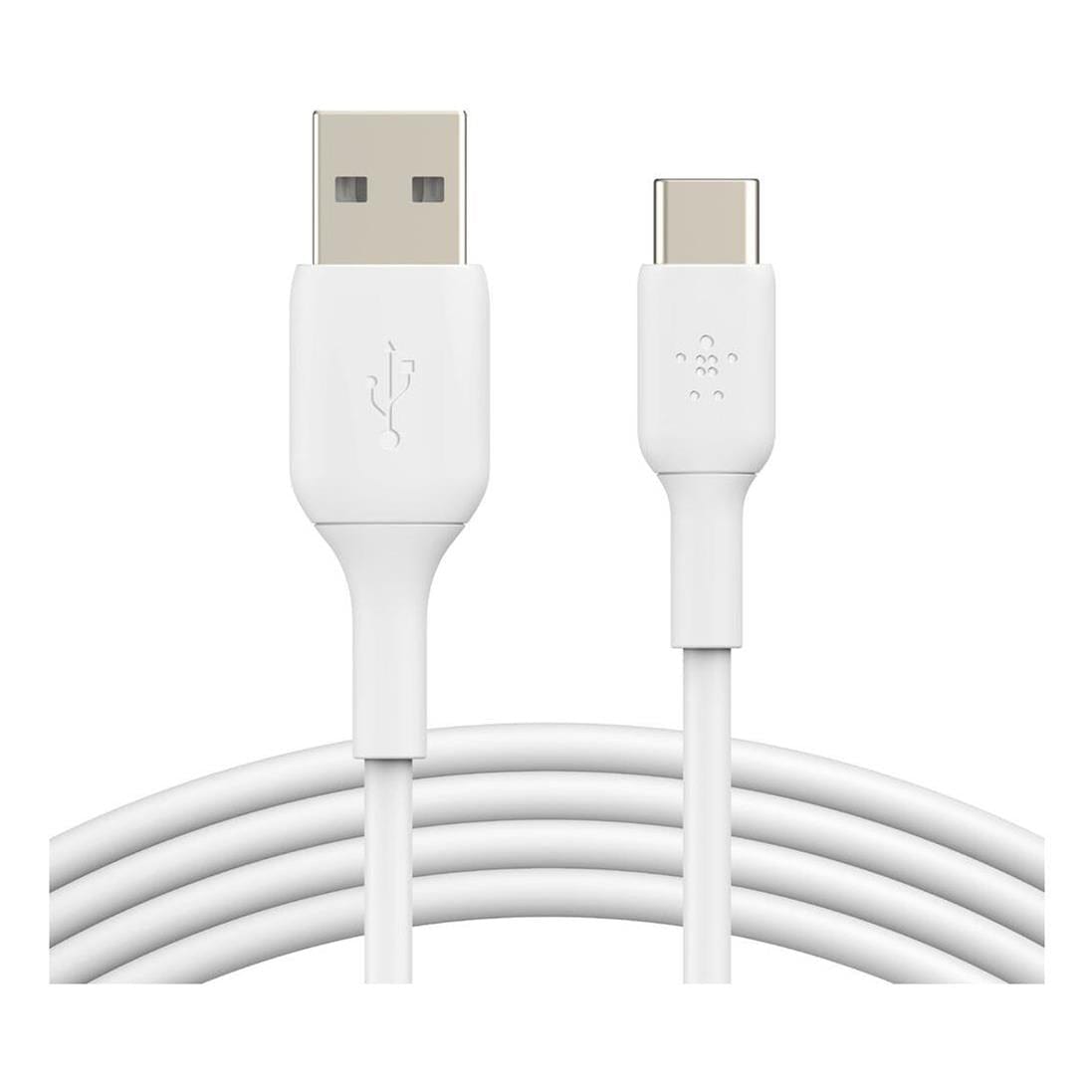 Belkin 1m BoostCharge USB-C to USB-A Cable White CAB001BT1MWH2PK