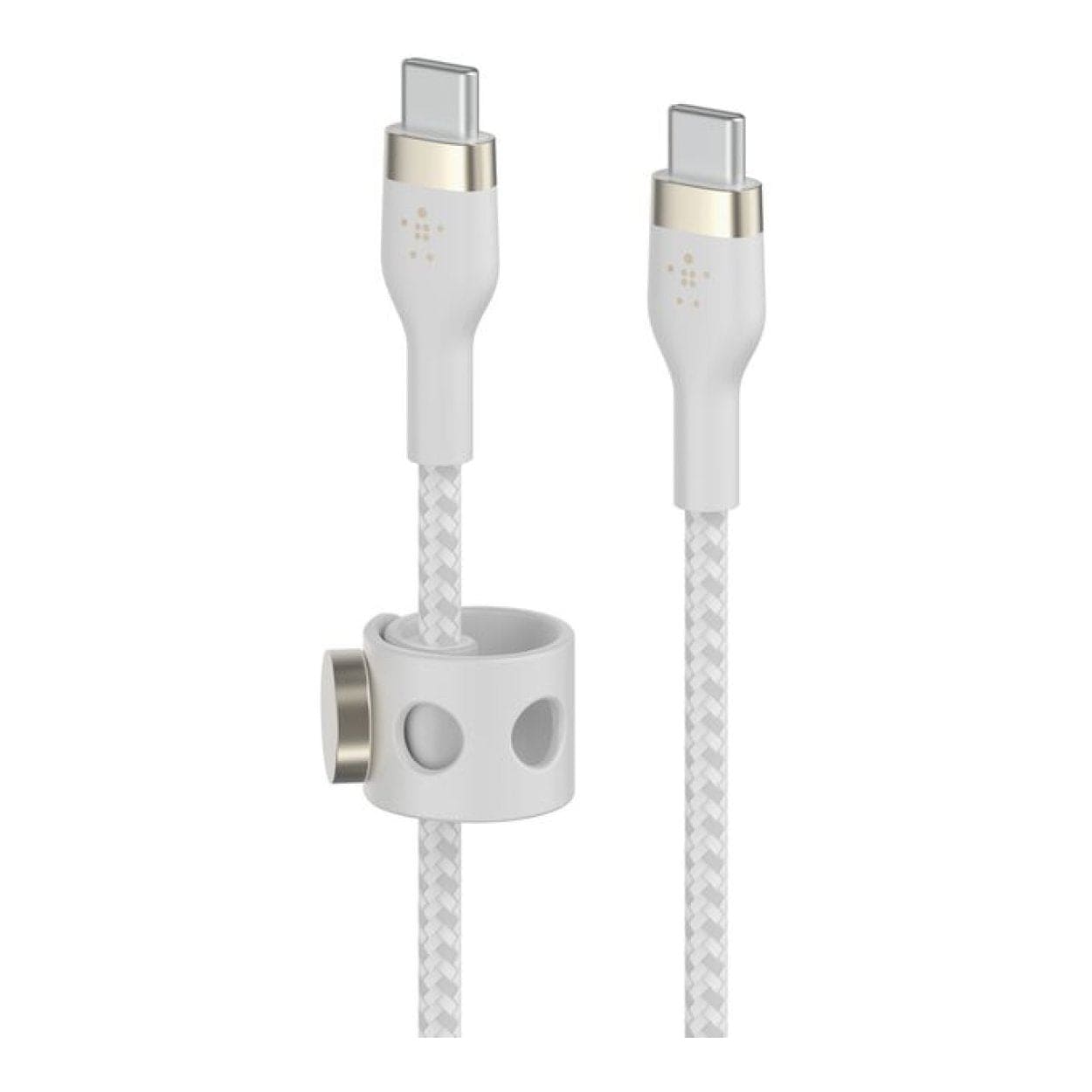 Belkin BoostCharge Pro Flex Type-C Male to Male USB Cable 1m White CAB011BT1MWH - Image 2