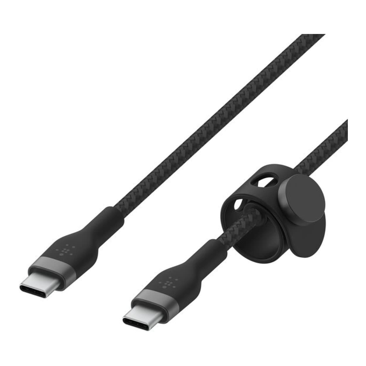 Belkin 3m BoostCharge Pro Flex USB-C to USB-C 60W Cable Black CAB011BT3MBK - Image 3