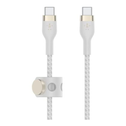 Belkin 3m BoostCharge Pro Flex USB-C to USB-C 60W Charging Cable White CAB011BT3MWH