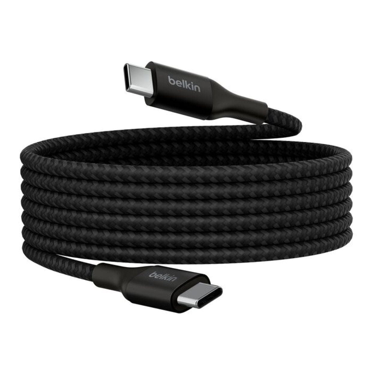 Belkin BoostCharge Type-C Male to Male USB Braided Cable 2m Black CAB015bt2MBK - Image 5