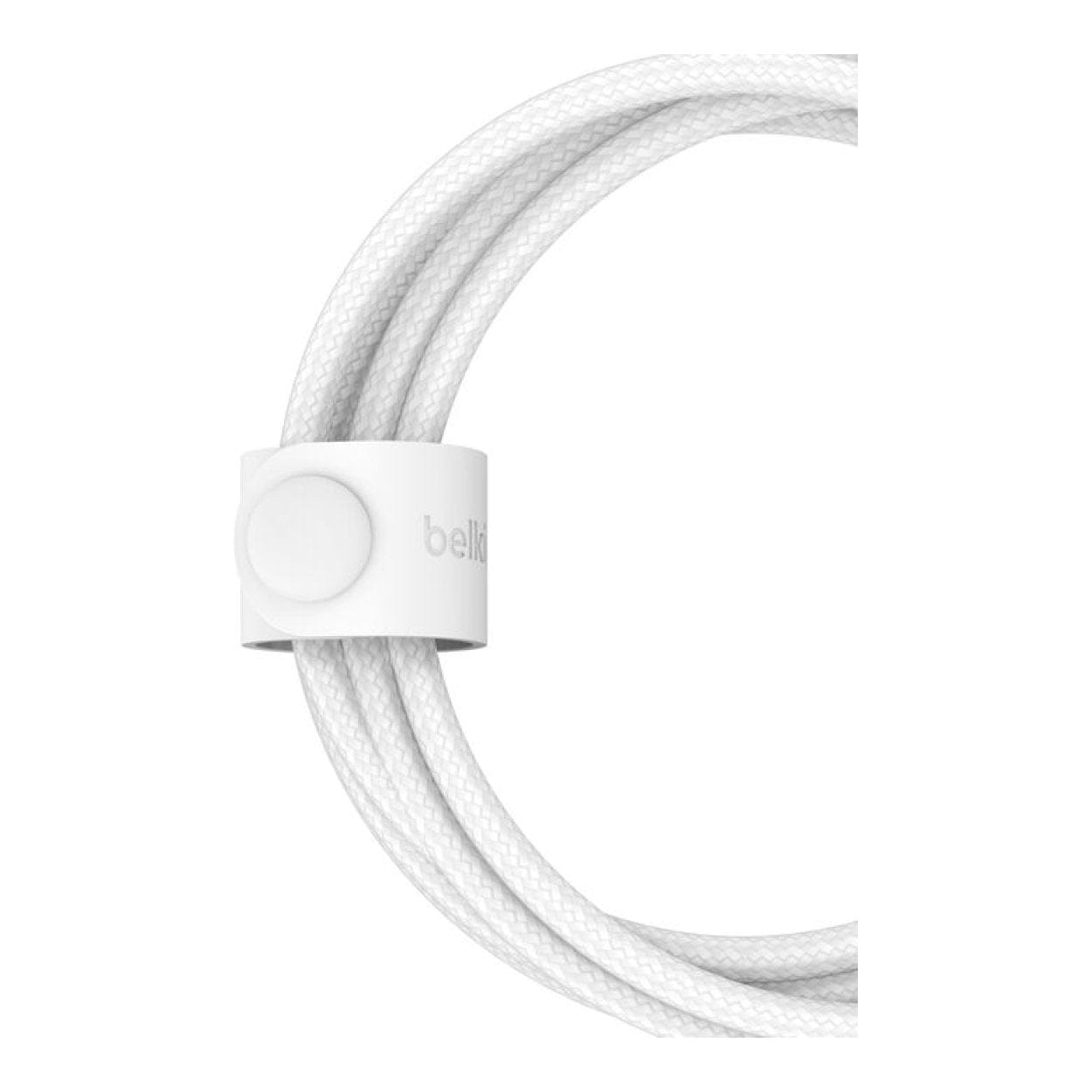 Belkin 1.5m BoostCharge Pro 2-in-1 60W USB-C to Lighting Connector Cable White CAC003HQ1.5MWH - Image 4