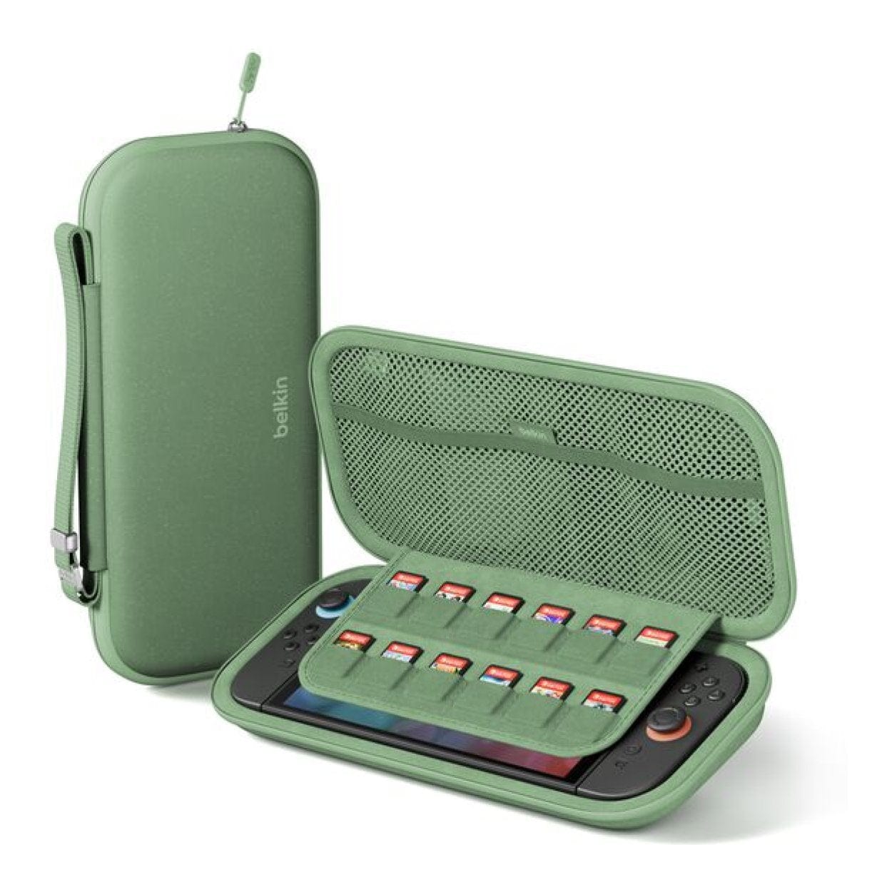 Belkin Gaming Travel Case for Nintendo Switch 2 - Sage Green ENA002HQSE - Image 3