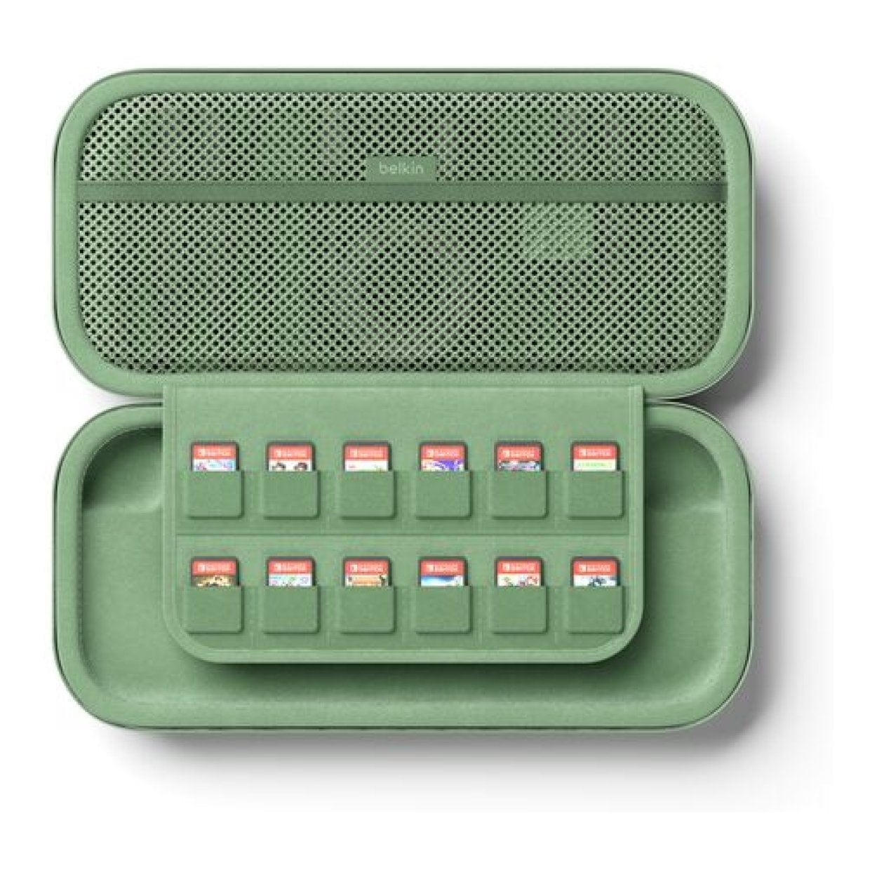 Belkin Gaming Travel Case for Nintendo Switch 2 - Sage Green ENA002HQSE - Image 2