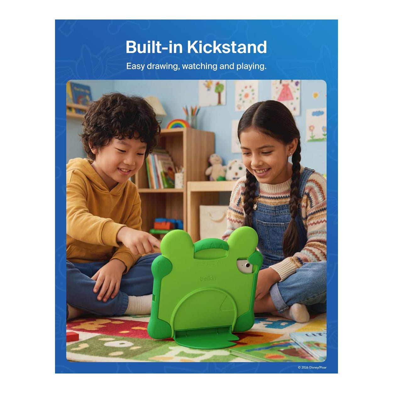 Belkin Disney and Pixar Toy Story 5 Lilypad Tablet Protective Case for iPad A16 11 and 10.9 EVA003HQGR-PX - Image 7