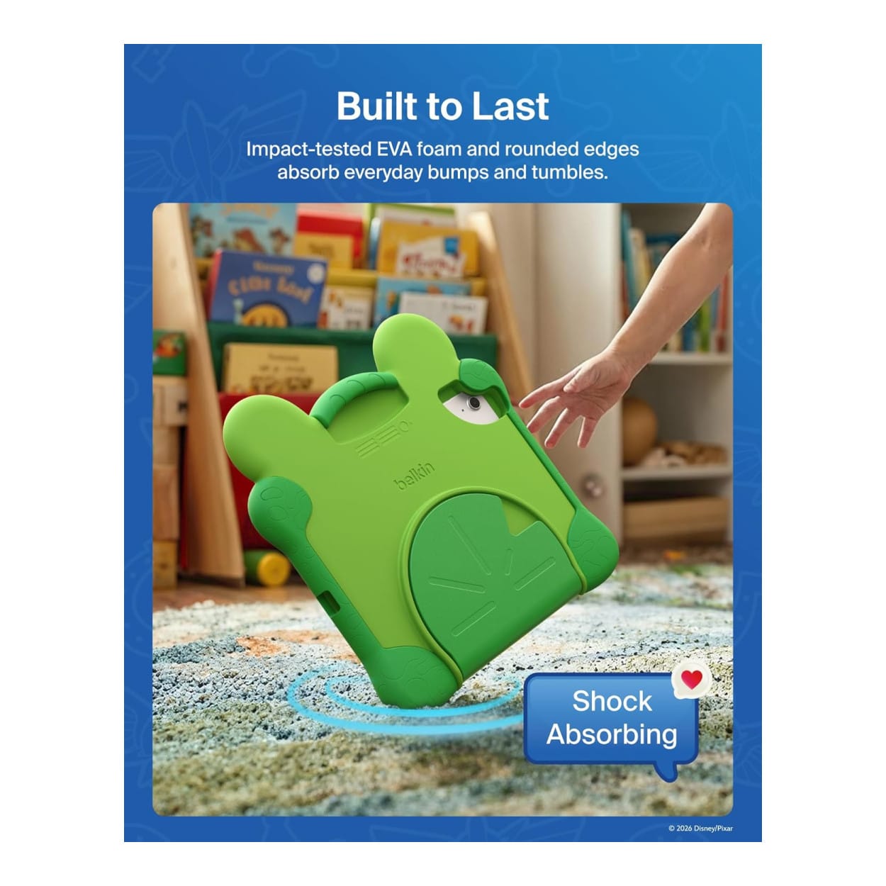 Belkin Disney and Pixar Toy Story 5 Lilypad Tablet Protective Case for iPad A16 11 and 10.9 EVA003HQGR-PX - Image 5