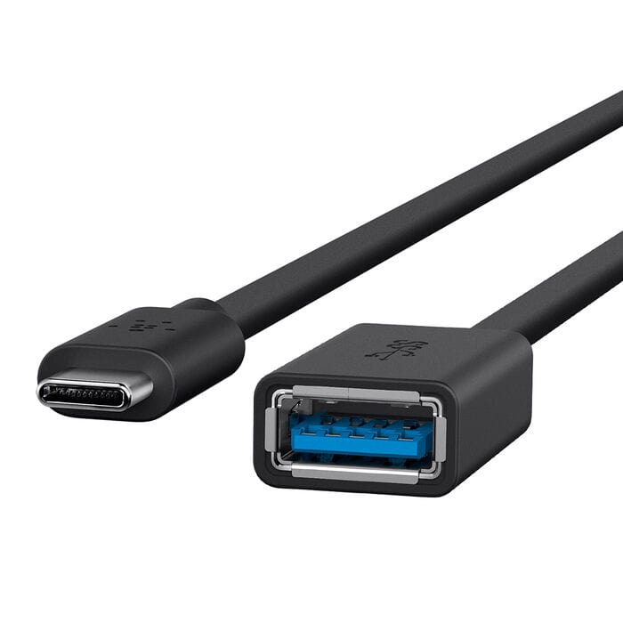Belkin USB-C to USB-A Adapter F2CU036BTBLK - Image 2