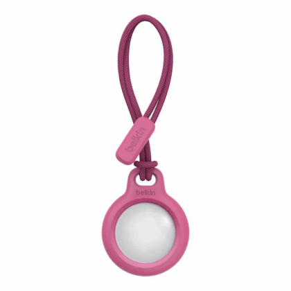 Belkin Secure Holder with Strap for Apple AirTag Pink F8W974BTPNK
