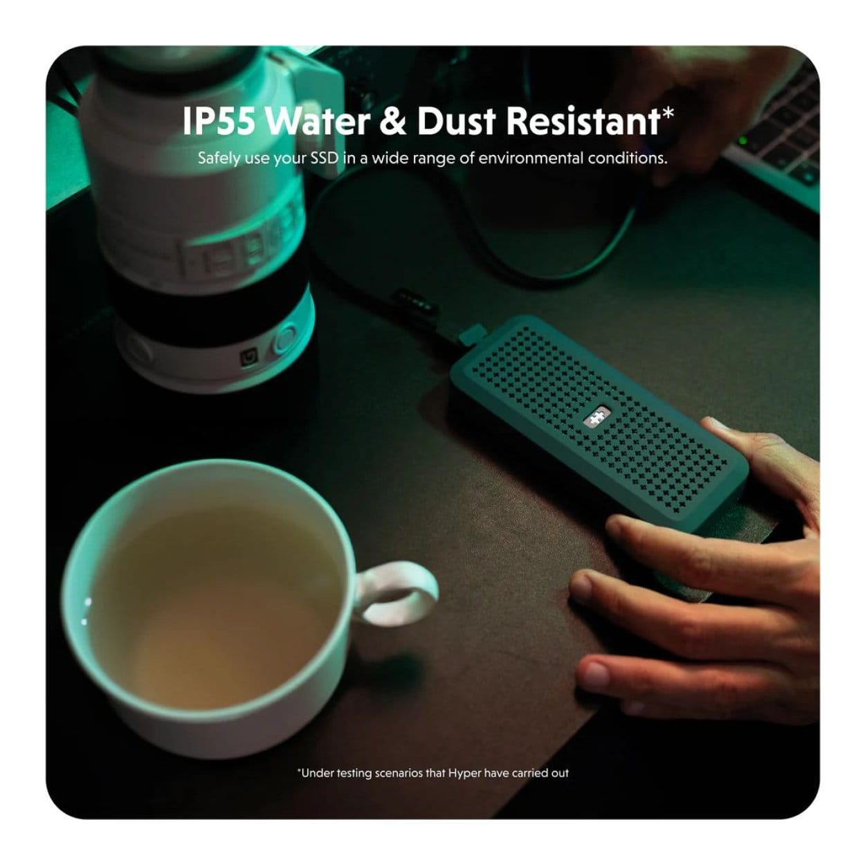 HYPER HyperDrive Next USB4 NVMe SSD Enclosure HD5001GL - Image 10