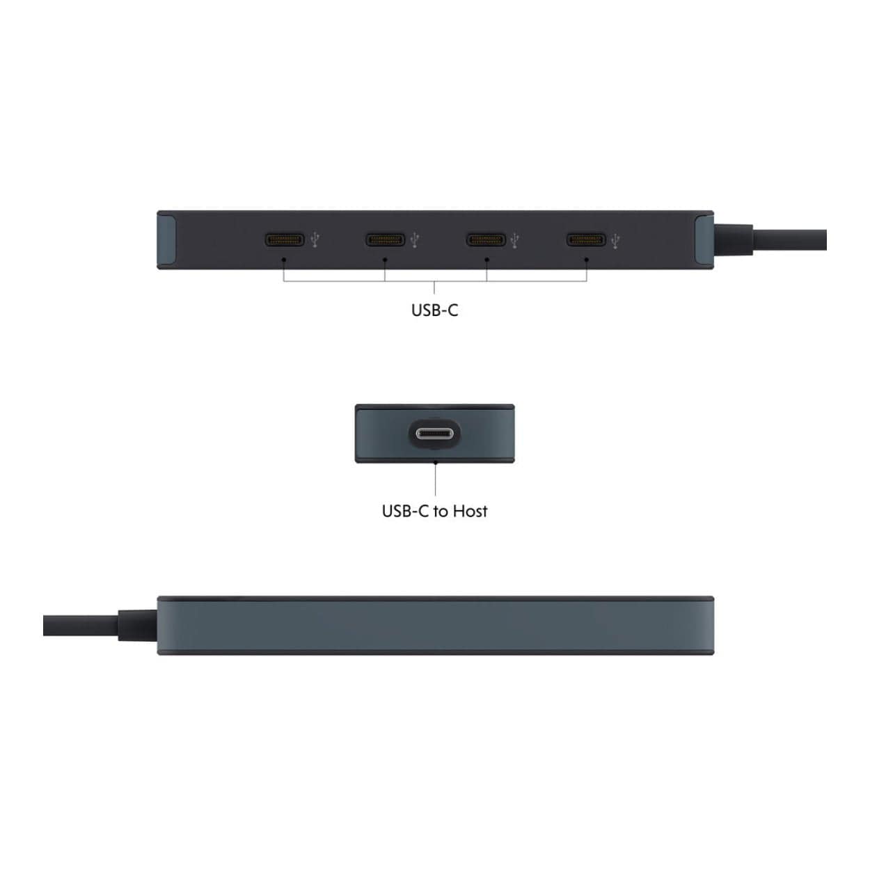 Hyper HyperDrive Flex 4-port USB-C Hub HD5201BKGL - Image 6