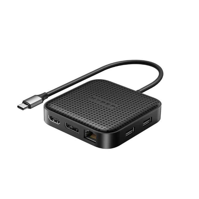 Hyper HyperDrive USB4 Mobile Docking Station Black HD583-GL