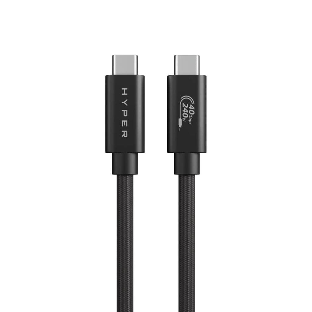 HyperDrive Next 1.2m USB4 Type-C 8K Performance Cable Black HD6500BKGL - Image 4