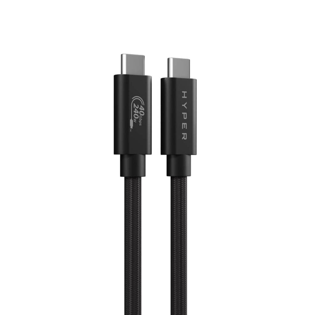 HyperDrive Next 1.2m USB4 Type-C 8K Performance Cable Black HD6500BKGL - Image 3