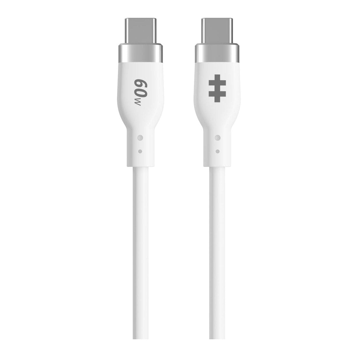 Hyper HyperJuice 1.5m USB-C Silicone Charging Cable White HJ4011WHGL - Image 2