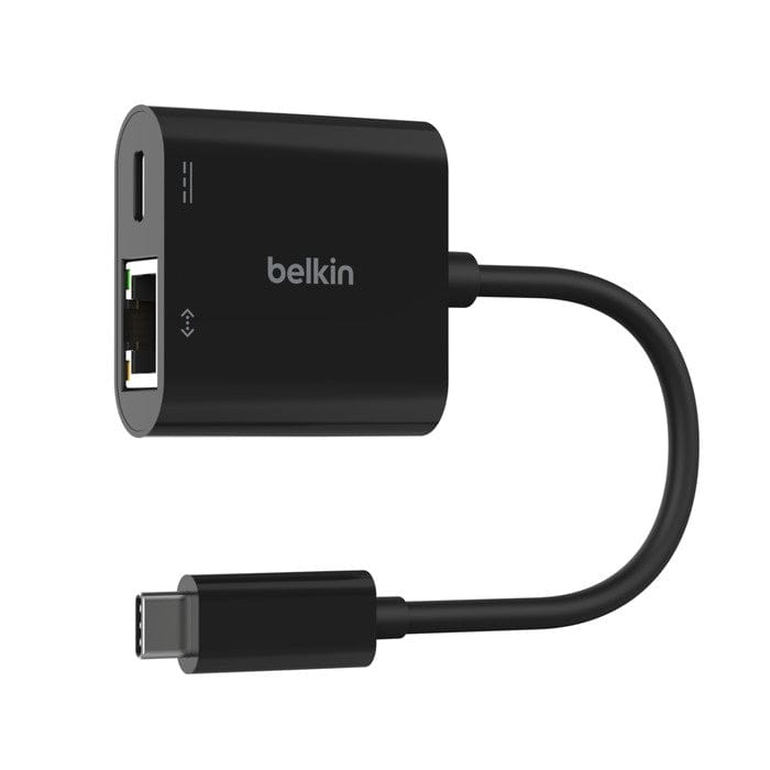 Belkin 2-in-1 Type-C Ethernet Adapter INC019BTBK - Image 2