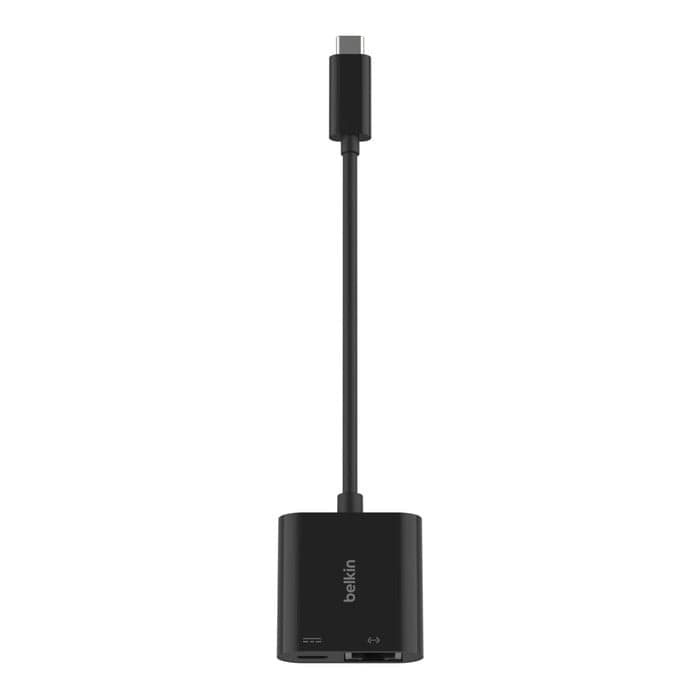 Belkin 2-in-1 Type-C Ethernet Adapter INC019BTBK - Image 3