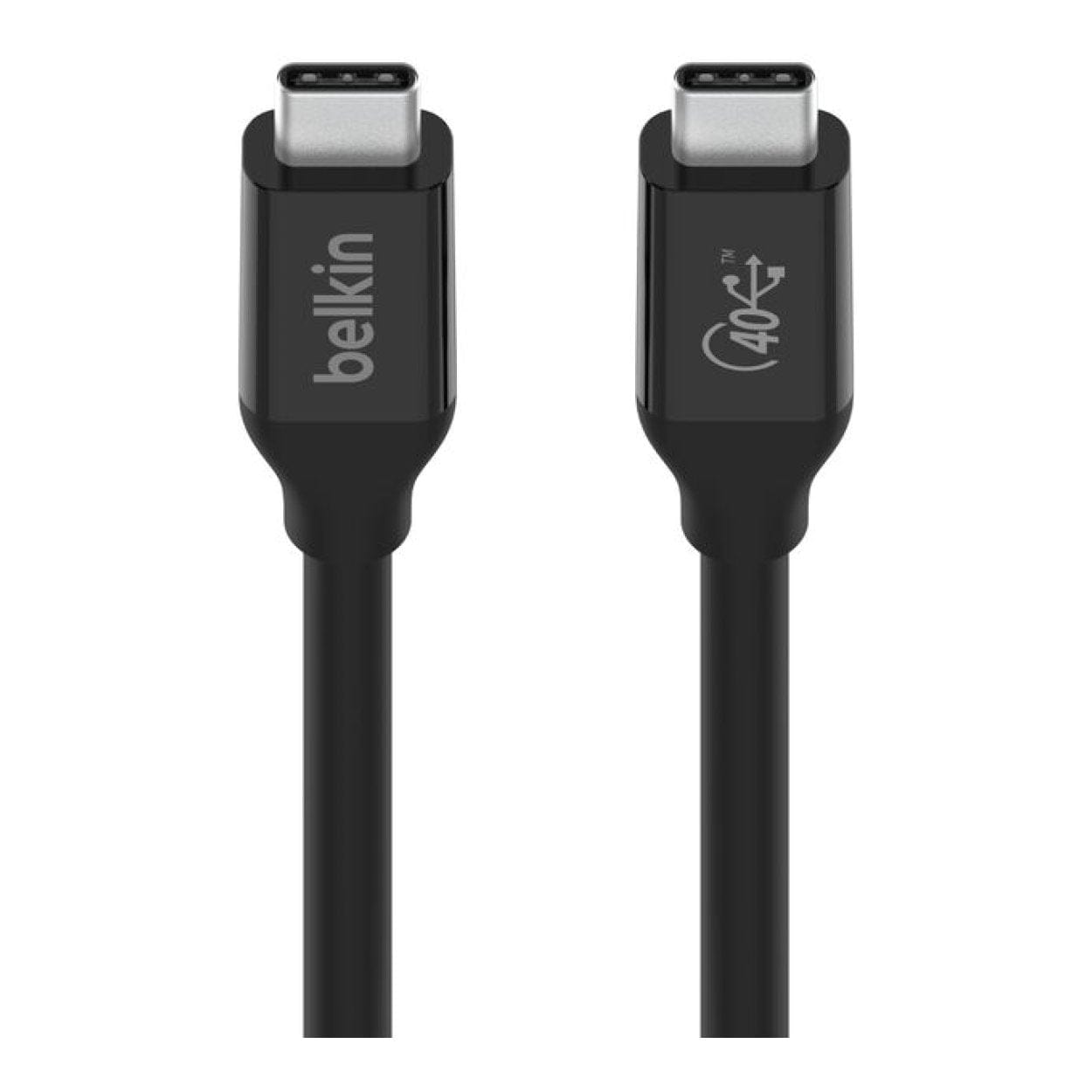 Belkin Type-C Male to Male USB4 Cable 0.8m Black INZ001BT0.8MBK - Image 2