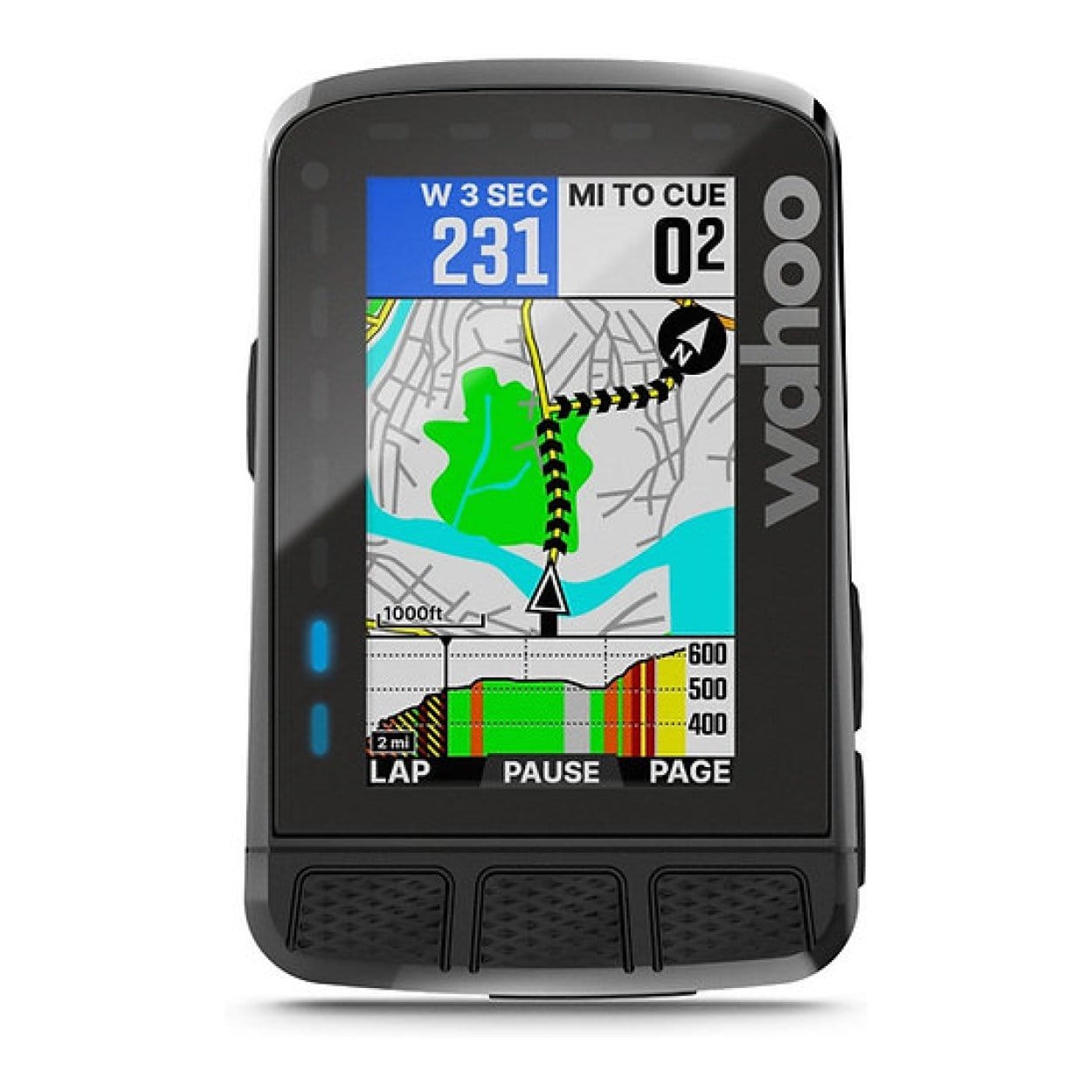 Tuff-Luv Tough Silicone Case & Screen Protector for Wahoo ELEMENT ROAM 2 GPS Black J1_30 - Image 2