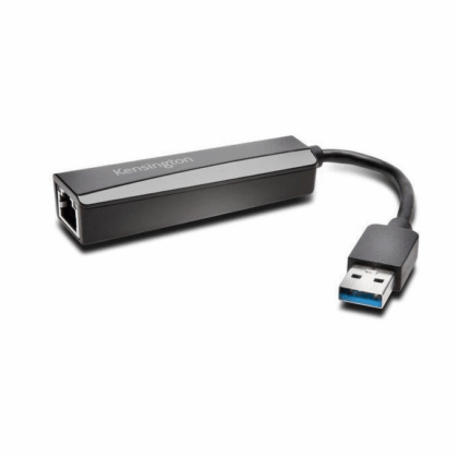 Kensington UA0000E USB 3.0 Ethernet Adapter Black K33981WW