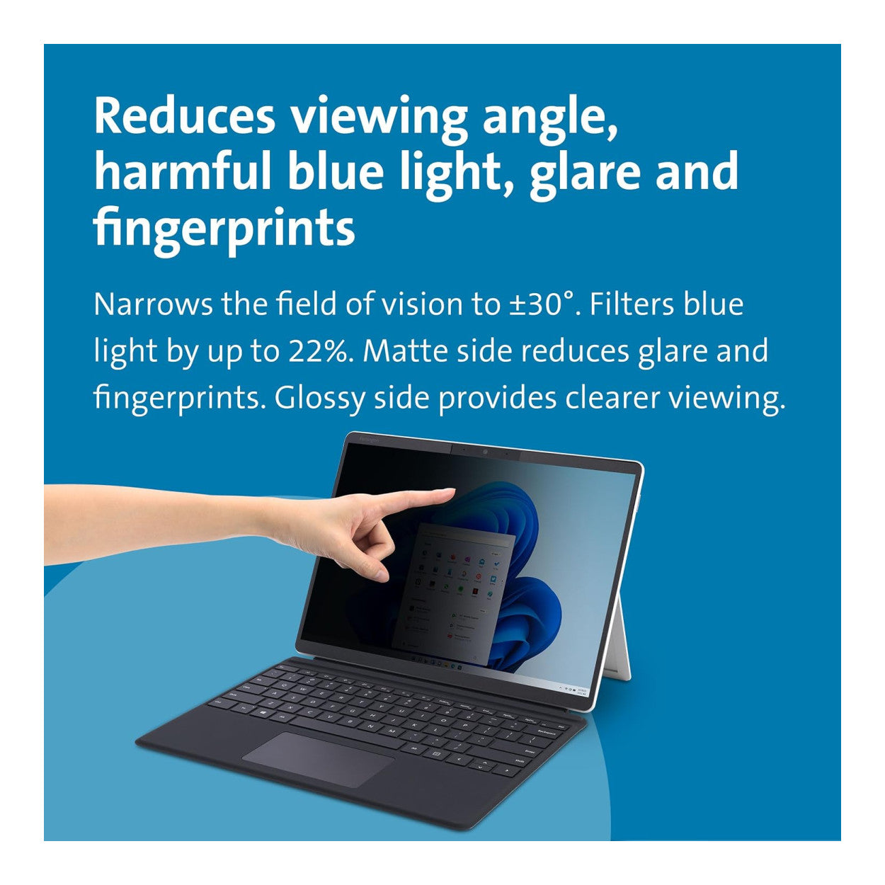 Kensington MagPro Elite 13-inch Magnetic Privacy Screen Filter for Surface Pro K51700WW - Image 4