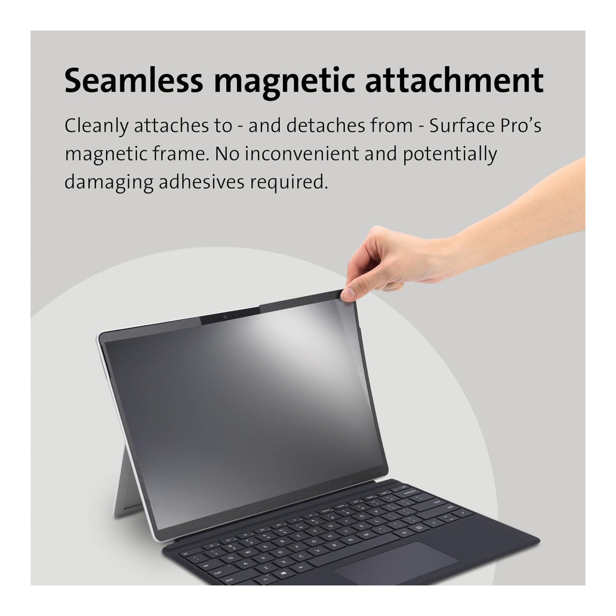 Kensington MagPro Elite 13-inch Magnetic Privacy Screen Filter for Surface Pro K51700WW - Image 3