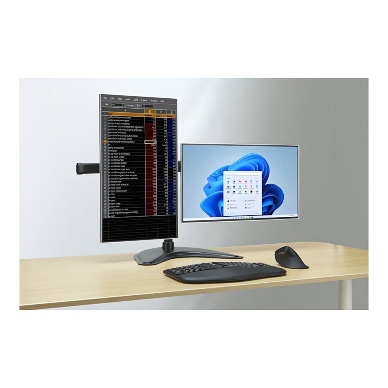 Kensington SmartFit Ergo Freestanding Dual-Monitor Stand K58271WW - Image 5