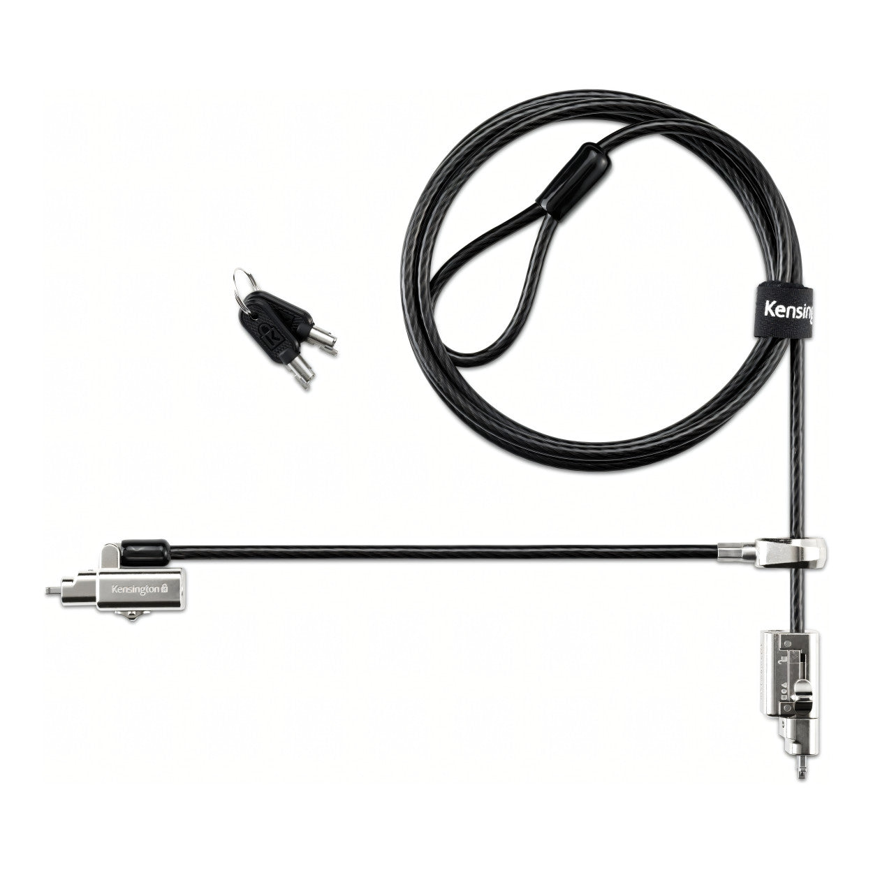 Kensington Universal 3-in-1 2.0 Keyed Dual Lock Head Notebook Lock K63392WW - Image 2