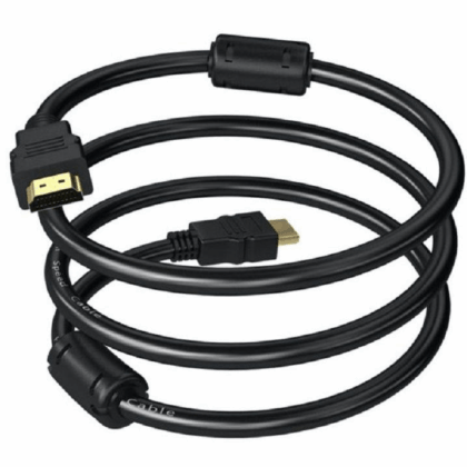 Tuff-Luv HDMI to HDMI 3m PVC Gold Head Cable - Black M822