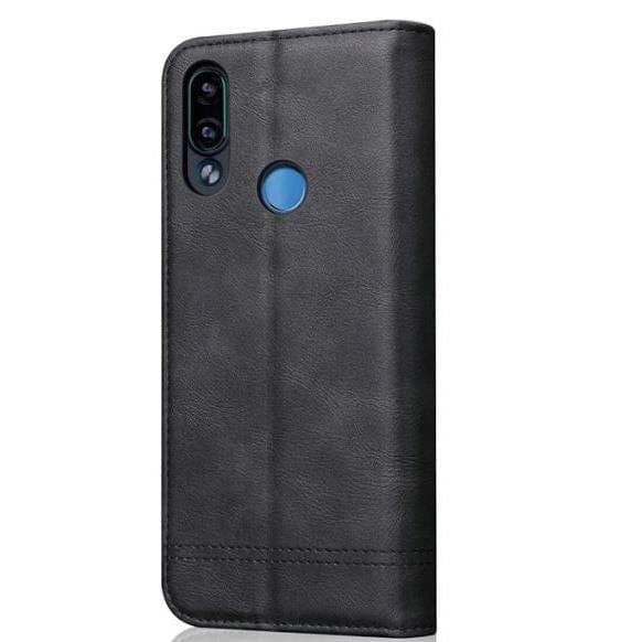 Tuff-Luv Essentials Leather Case and Stand for Xiaomi Redmi 7 - Black M963 - Image 2