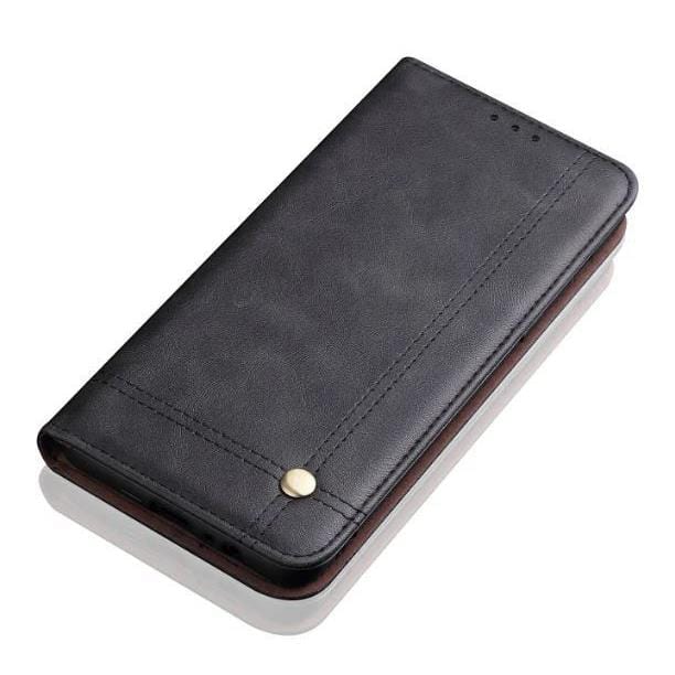Tuff-Luv Essentials Leather Case and Stand for Xiaomi Redmi 7 - Black M963 - Image 4