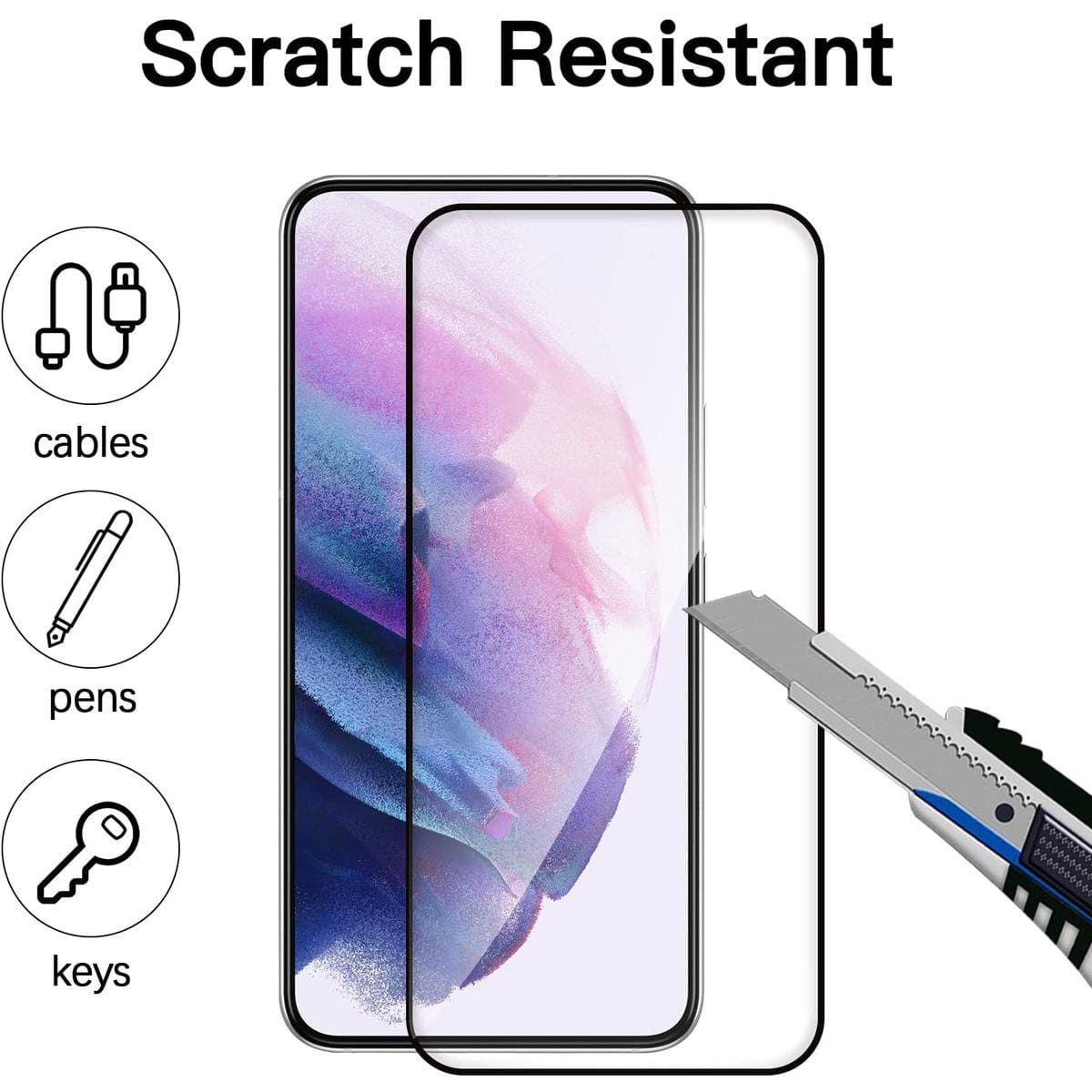 Tuff-Luv 2.5D Tempered Glass Screen Protection Clear MF1003 - Image 3