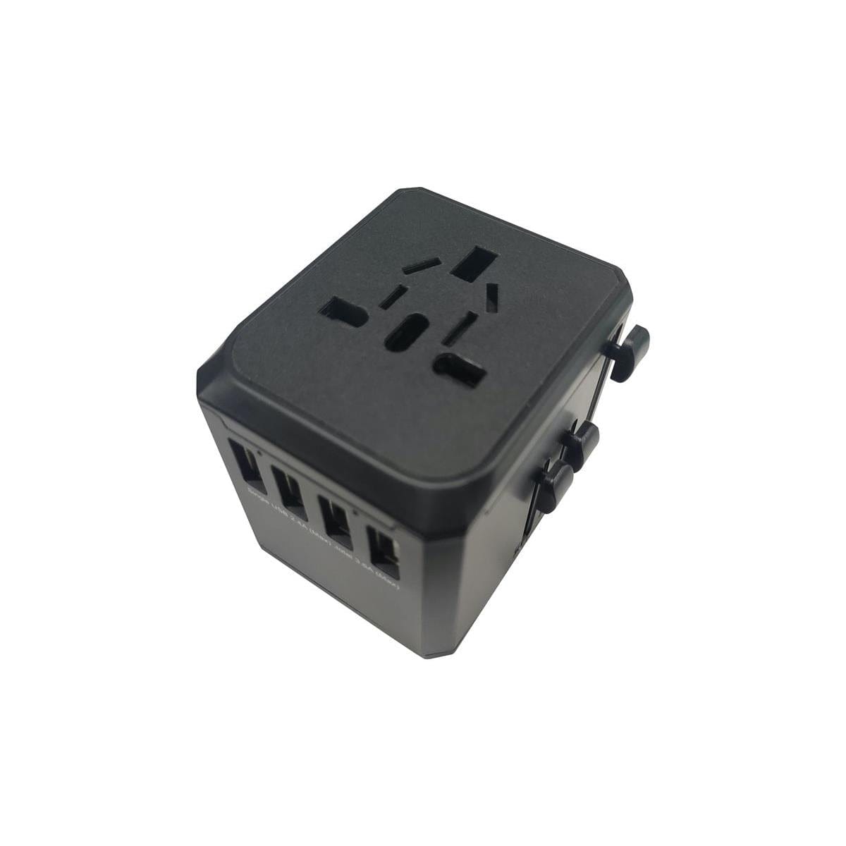 Tuff-Luv Universal Travel Adapter with 3 USB+Type -C - Black MF1102 - Image 3