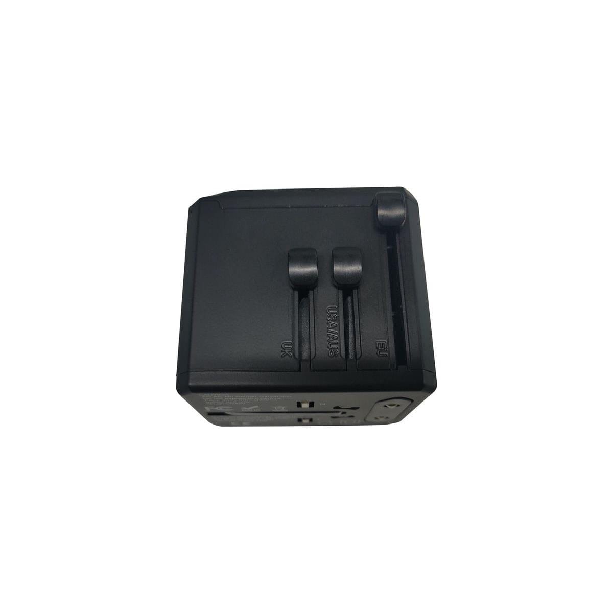 Tuff-Luv Universal Travel Adapter with 3 USB+Type -C - Black MF1102 - Image 5