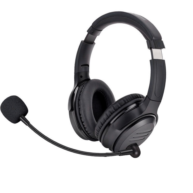 Tuff-Luv Bluetooth 5.0 Stereo Ergonomic Daul Headset With Microphone - Black MF1188 - Image 7