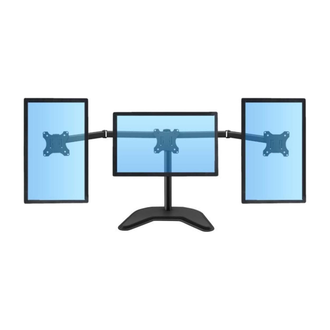 Tuff-Luv 3-Screen Monitor Stand with Desk Mount MF2007 - Image 3