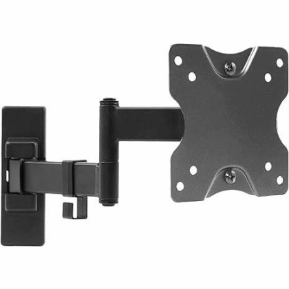 Tuff-Luv 10-27-inch Pivot Monitor/TV Wall Mount Black MF2105