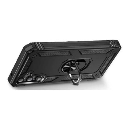 Tuff-Luv Rugged Case and Stand for Samsung Galaxy A24 Black MF2359