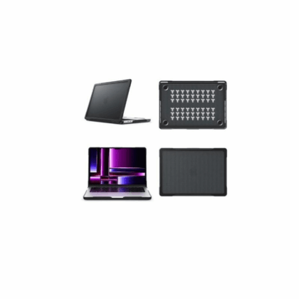 Tuff-Luv 14-inch Rugged Hard-Shell Bumper Case for the Apple Macbook Pro MF2564