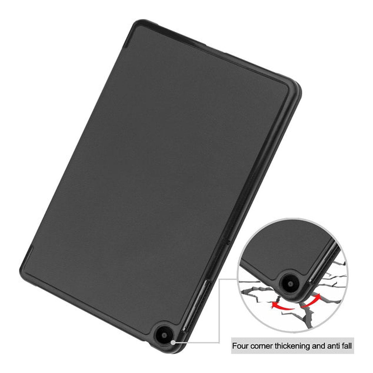 Tuff-Luv 10-inch Folio Smart Tablet Case for Huawei MatePad SE Black MF2656 - Image 3