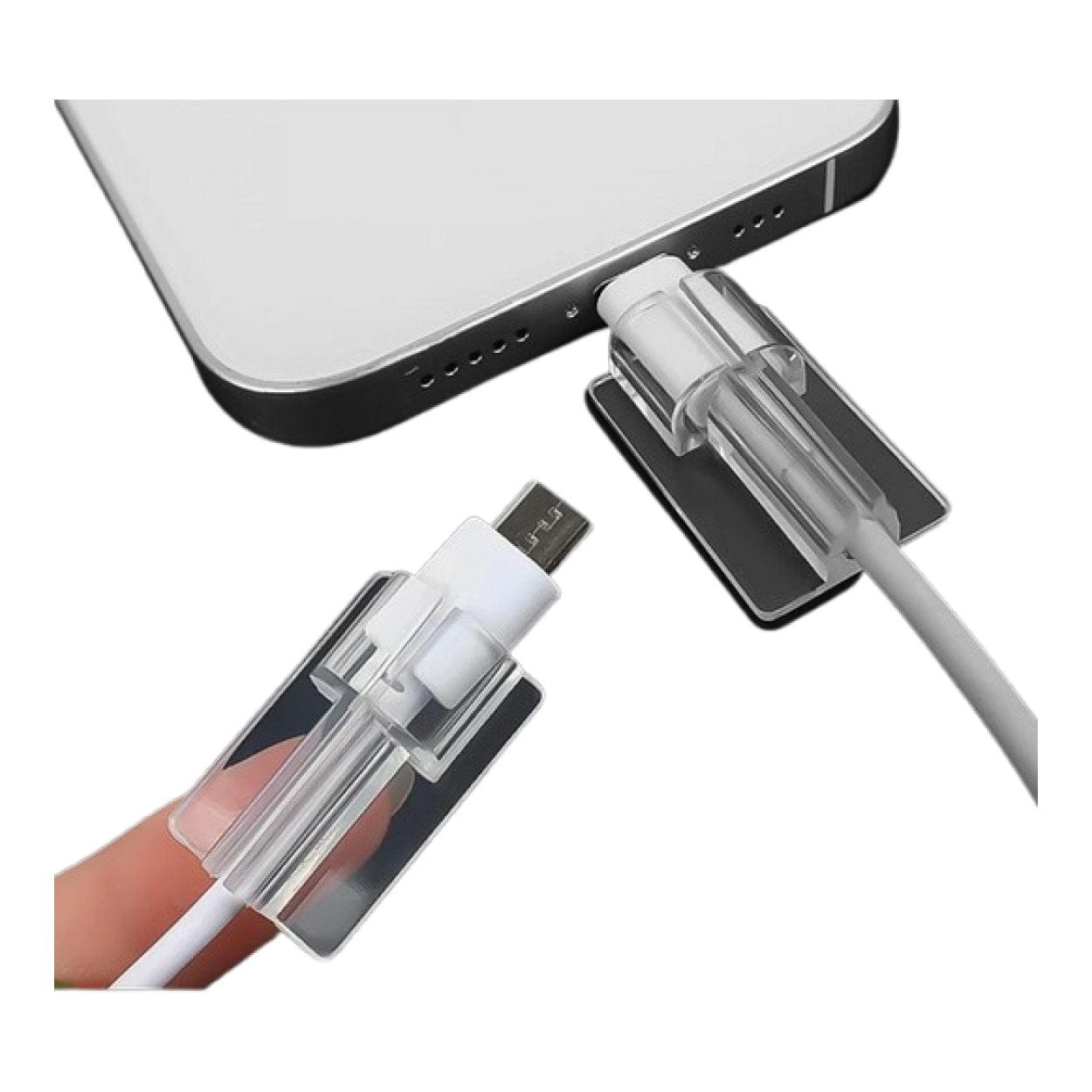 Tuff-Luv Universal Cable Protector for Charging Cables 1-piece Clear MF3617 - Image 5