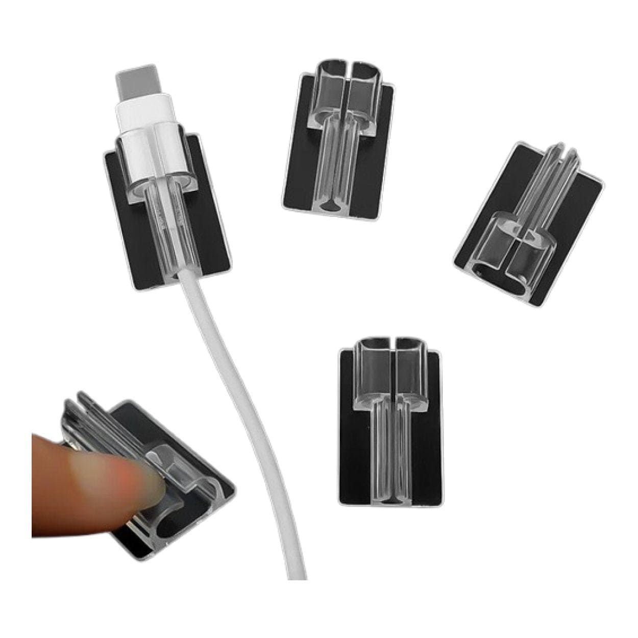 Tuff-Luv Universal Cable Protector for Charging Cables 1-piece Clear MF3617 - Image 3