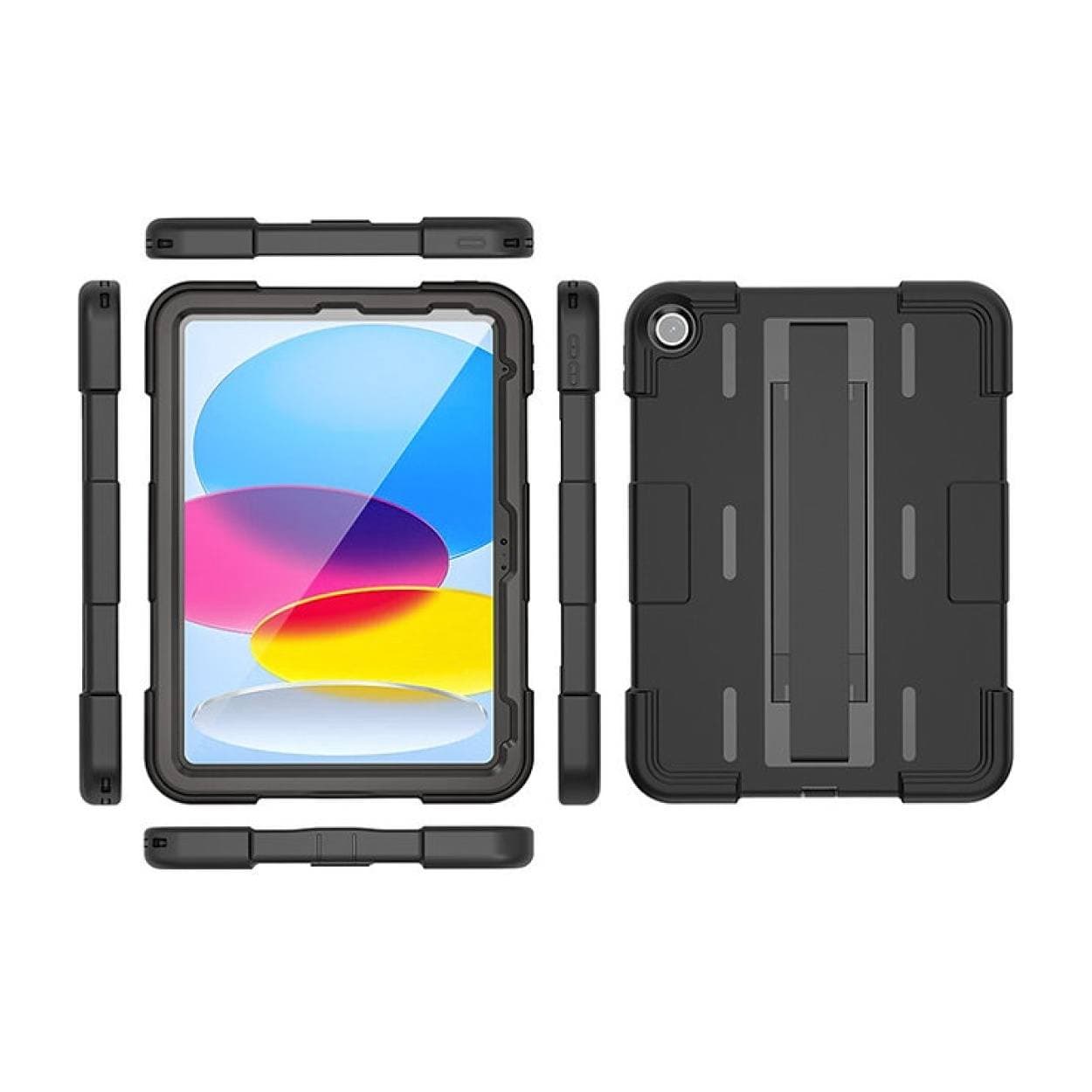 Tuff-Luv Rugged Armour Case IP68 with Arm and Hand Strap for Apple iPad 10.9 MF3711 - Image 3