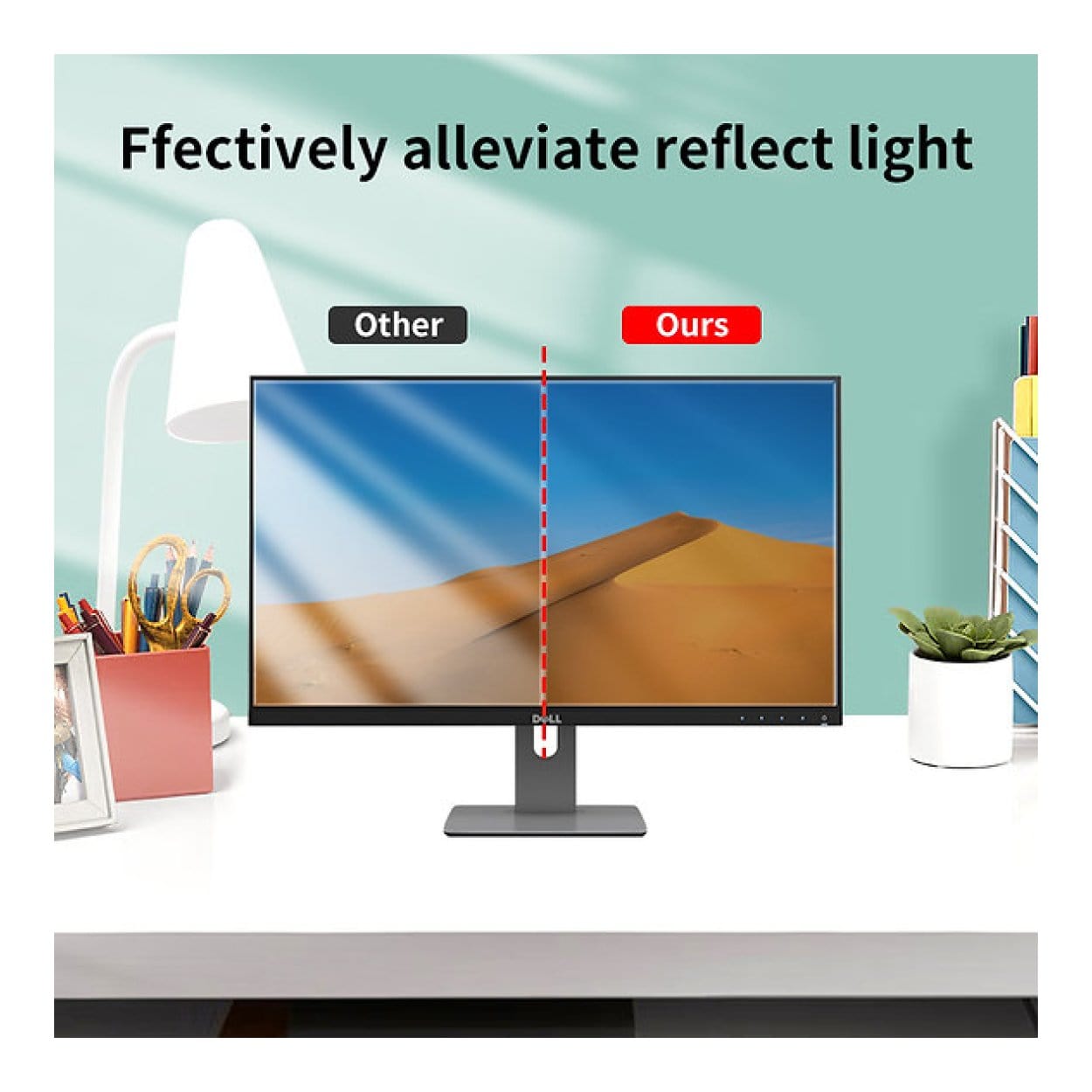 Tuff-Luv 24-inch Magnetic Privacy Screen Filter for Monitor MF3969 - Image 4