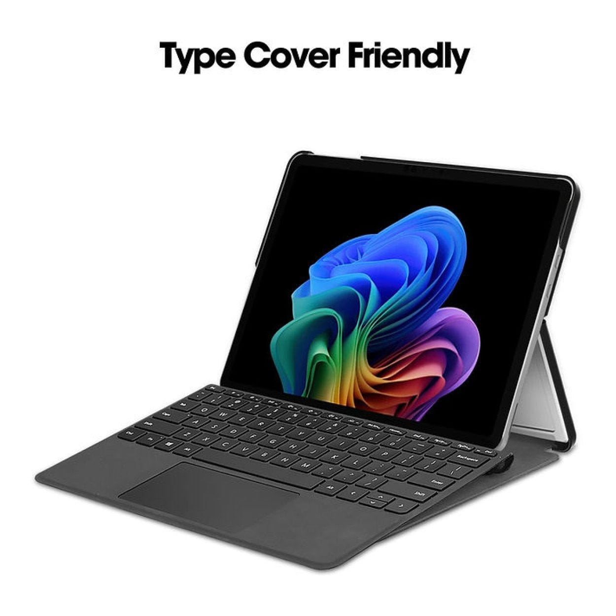 Tuff-Luv Slim Folio Case with Pen Holder for Surface Pro 12 Black MF4153 - Image 3