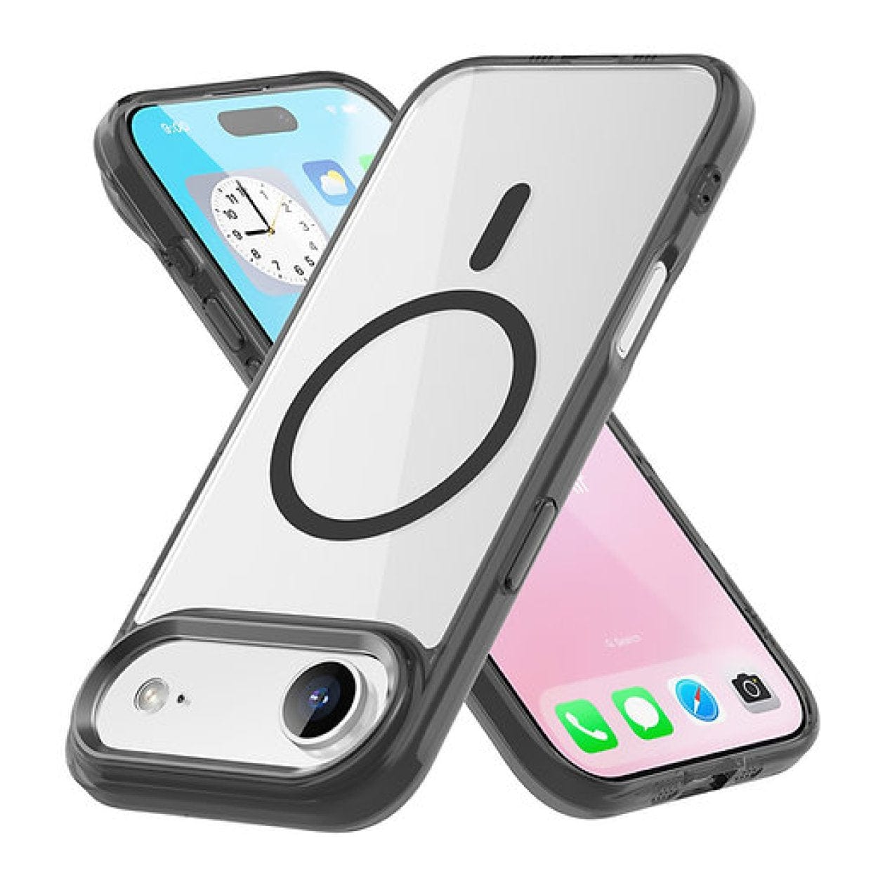 Tuff-Luv Tough Acrylic 2 Tone Magnetic Magsafe Case For Apple iPhone 17 Air MF4185 - Image 2