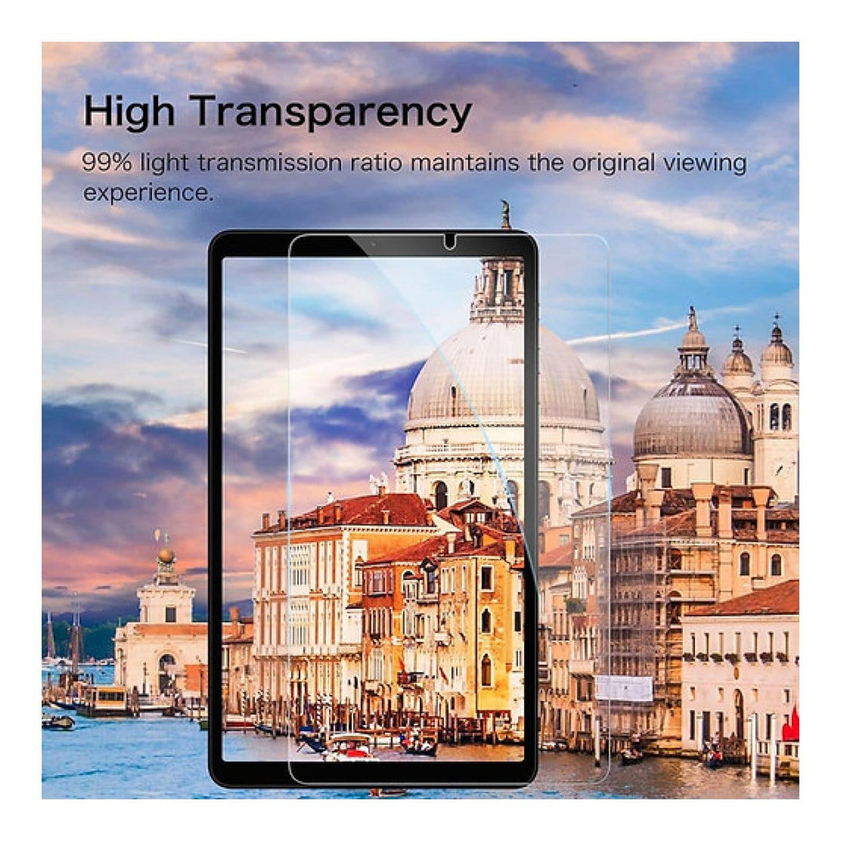 Tuff-Luv Tempered Glass Screen Protector for Galaxy Tab A11 SM-X133/X135 Clear MF4220 - Image 3