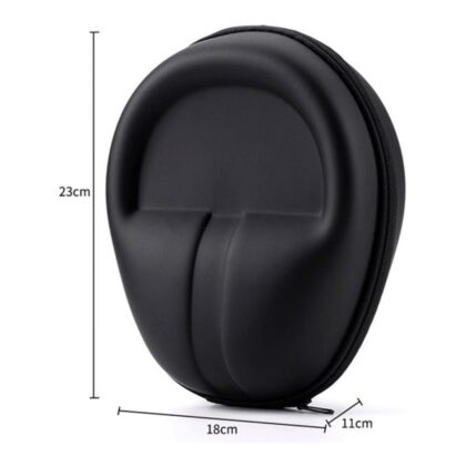 Tuff-Luv SoundForm Rugged EVA Foldable Large Headphone Carry Case Black MF4268