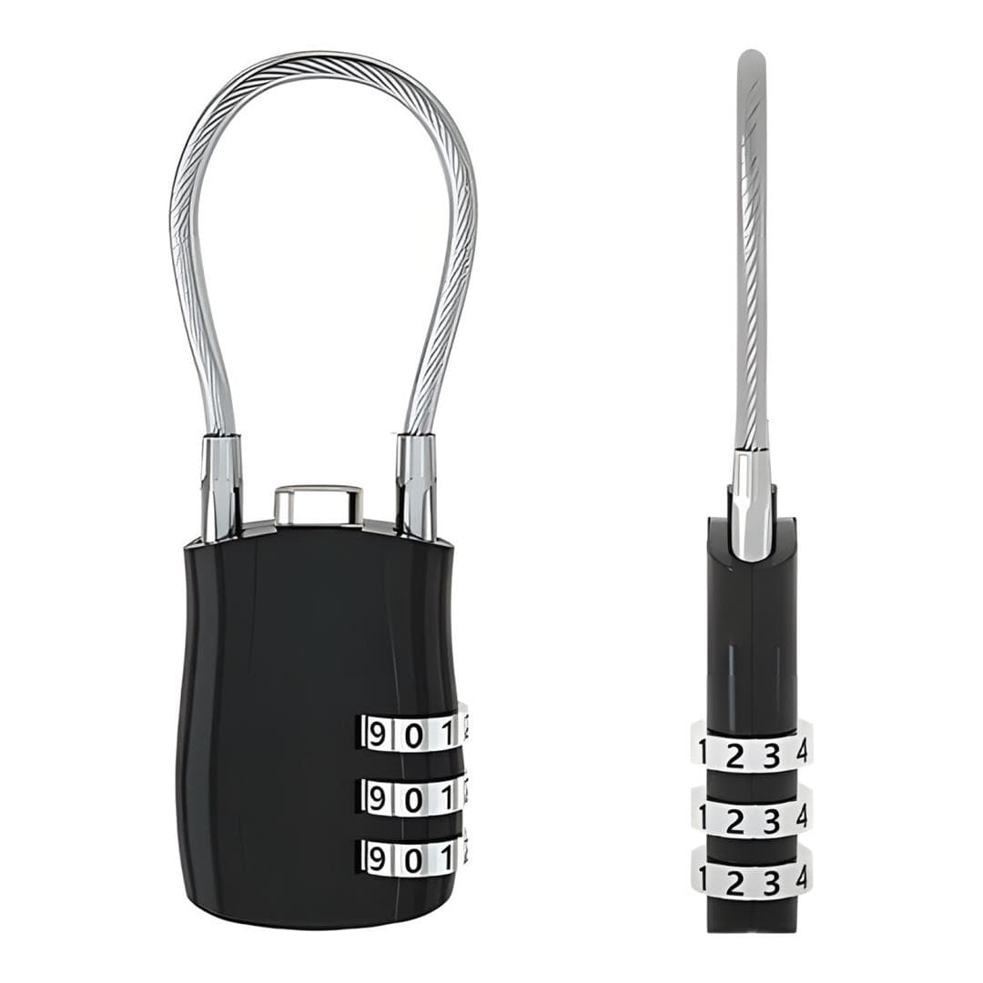 Tuff-Luv MF4321 TSA 3-Digit Combination 2-Lock Set