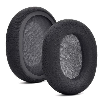 Tuff-Luv Replacement Fabric Ear Pads for Steel Series Arctis 3/5/7/9/1/Pro Headsets Black MF4333