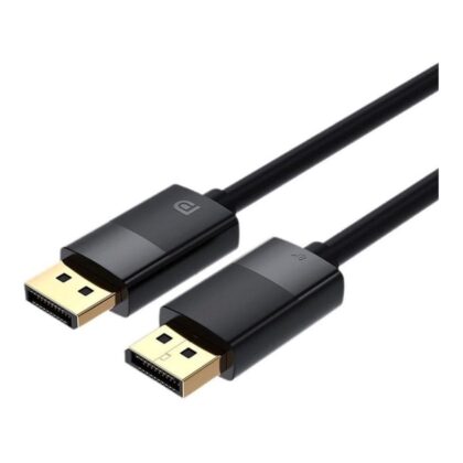 Tuff-Luv 1.5m Gold-Plated Male to Male DisplayPort Cable Black MF4339